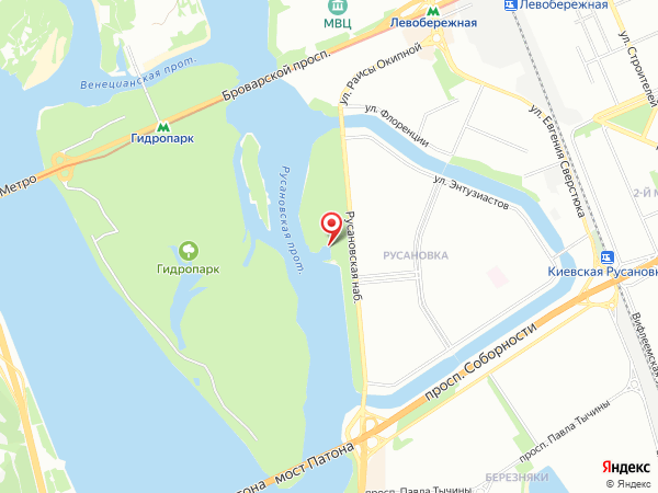 в районе  Гидропарк